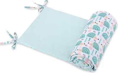 Produktbild von Universal Crib – Babybett-Stoßstange – Extra Sicherheit und Komfort – Gel Mint