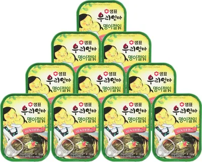 Produktbild von Sempio Myungi Bärlauchblätter in Sojasauce 10x70g