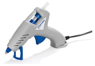 Produktbild von DREMEL® Heißklebepistole 910-3 Kompaktwerkzeug (165 °C) mit 3 Zubehöre