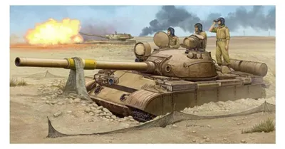 T-62 Modell 1962, 1:35, Plastikmodellbausatz, 470 Teile