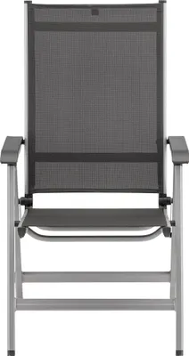 Produktbild von KETTLER Basic Plus Multipositionssessel, silber/anthrazit, Aluminium/Outdoorgewebe