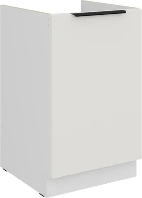 Produktbild von LUNARA Unterschrank für Spülbecken – Breite 50 cm, weiß