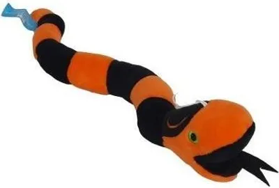 Produktbild von Ziki wąż czarno-pomarańczowy 45cm