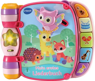 Produktbild von VTech 80-166784 Mein erstes Liederbuch rosa