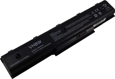 Produktbild von vhbw Akku kompatibel mit Medion MD98921, MD98970, MD97872, MD97938, MD9868, MD98770, MD98920 Notebook (4400 mAh, 14,4 V, Li-Ion)