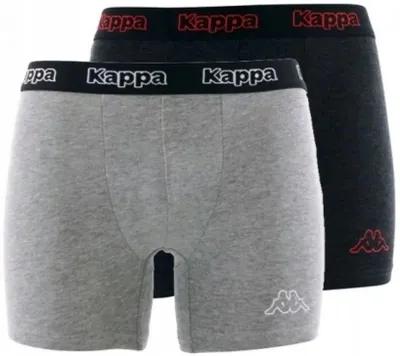 Immagine prodotto di Boxer Kappa confezione da 2 grigio scuro-grigio chiaro Grigio scuro/grigio St.