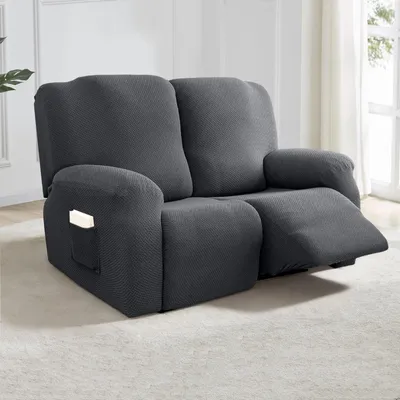 Imagen del producto de 6 fundas para sillones reclinables, elásticas y protectoras