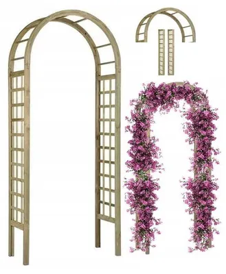 Obrázok produktu pre Drevený altánok ruža 90x220 cm