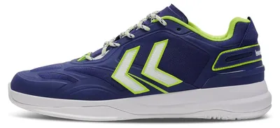 Produktbild von Hummel Dagaz 2.0 Indoor Handballschuhe Sportschuhe blau/grün/weiß 215177-7015, Schuhgröße:38 EU