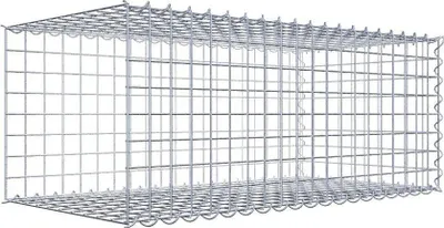 Produktbild von Anbaugabione Typ 2 100 cm x 40 cm x 50 cm (L x H x T), Maschenweite 5 cm x 5 cm, Spirale