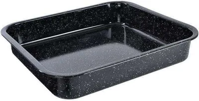 Produktbild von ORION Backblech emaillierte Backform mit hohem Rand 35,5x24x5