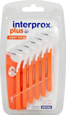 Produktbild von Interprox plus super micro orange Interdentalb. 6 St