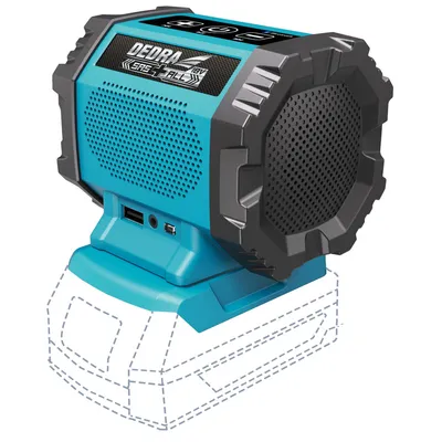 Produktbild von Bluetooth-Akku-Lautsprecher 18 V Usb Sas - Ded7004
