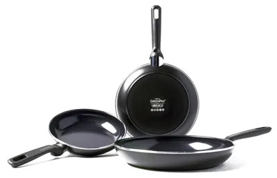 Obrázek produktu pro KitchenAid Memphis (CC001664-001), sada pánví, 20 cm, 24 cm, 28 cm, indukce