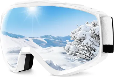 Produktbild von Skibrille Erwachsene und Jugendliche, Anti-Beschlag und UV-Schutz, für Wintersport