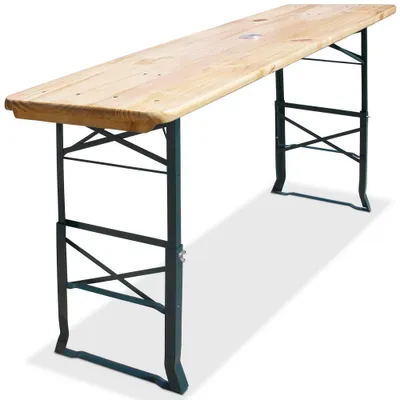 Produktbild von Klapptisch höhenverstellbar - 180 cm, für Innen und Außen
