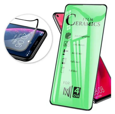 Produktbild von Schutzglas 5D Full Covered für iPhone 12 Pro Max Premium Tempered Glas Displayglas Panzer Folie Schutzfolie