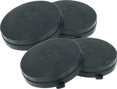 Produktbild von vhbw 4x Aktivkohlefilter kompatibel mit Falmec ELLITTI 2230 Dunstabzugshaube - 16,8 cm