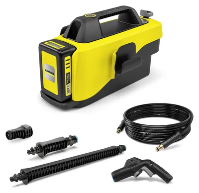 Produktbild von Kärcher Mobile Outdoor Cleaner OC 6-18 Battery Set, 24 bar, 200 l/h, Schlauch 4m