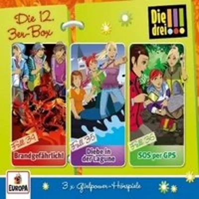 Produktbild von Die drei !!! - Die 12. 3er-Box (Folgen 34-36)