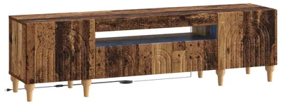 Immagine prodotto di Mobile TV a LED, realizzato in legno massello e pannelli di legno