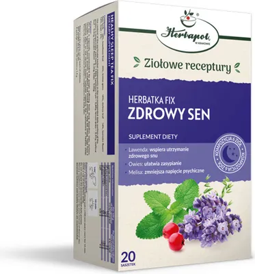 Produktbild von GESUNDER SCHLAF-Tee 20*1,5g fix HERBAPOL KRAKÓW
