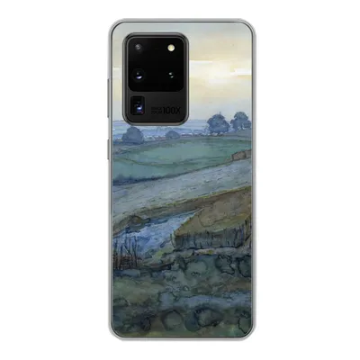 Produktbild von MuchoWow® Handyhülle Schutzhülle Hülle für Samsung Galaxy S20 Ultra Landschaft bei Arnheim - Piet Mondrian Silikon Softcase Handy Hülle - Karteninhaber