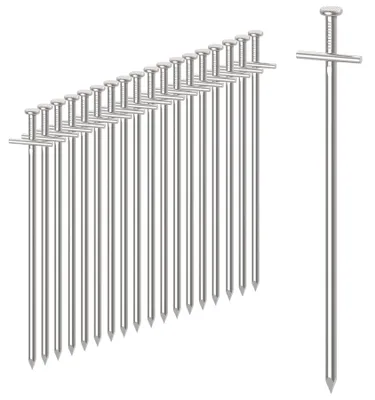 Produktbild von Zeltpflöcke 23 cm - Stahl-Zeltpflöcke - Robust für Outdoor - Ideal für harte Böden - 50 Stück - Starker Halt - Erdnägel