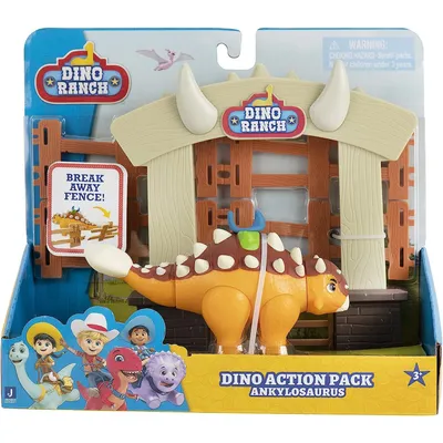 Produktbild von Jazwares Dino Ranch - Dino Action Pack (Ankylosaur