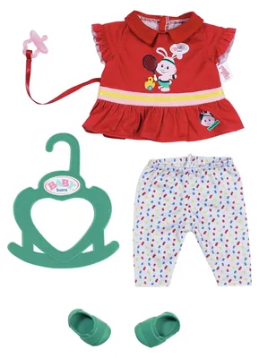 Produktbild von BABY born Little SportyOutfit red, Puppen-Kleiderset, 2 Jahr(e), 203,75 g
