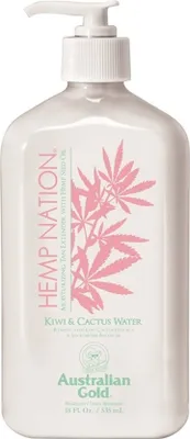 Image de Prolongateur de bronzage hydratant Australian Gold Hemp Nation Kiwi & Cactus (535 ml)