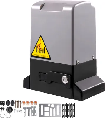 Immagine prodotto di SucceBuy apricancello scorrevole, 1800 kg, 5 m, automatico con 4 telecomandi e app control, motore per cancello elettrico a rullo per vialetti, kit completo di ferramenta di sicurezza per apricancello