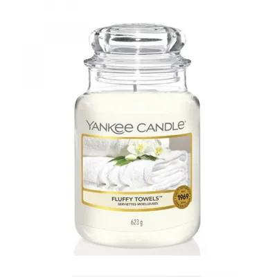 Produktbild von 'YANKEE CANDLE Fluffy Towels™', Large Jar (623g)