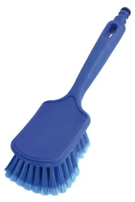 Produktbild von Stielbürste Mit Kurzem Griff, Wasserdurchlauf, Pbt Blau