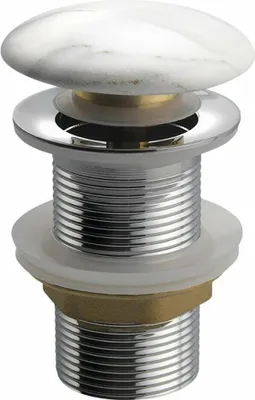 Immagine prodotto di Sapho Dalma - Piletta per lavabo 1 1/4, Click Clack, carrara MM717