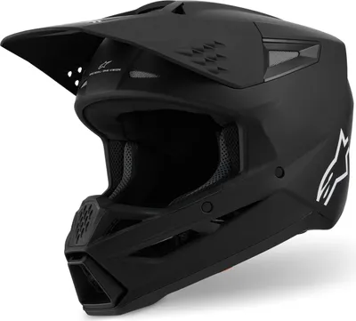 Zdjęcie produktu dla kask S-M3 SOLID, ALPINESTARS (czarny matowy, rozmiar M)