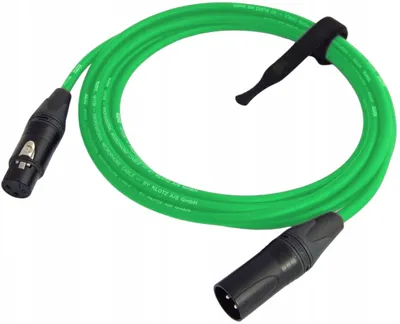 Produktbild von Klotz MY206 Mikrofonkabel XLR-XLR Grün 1,5m