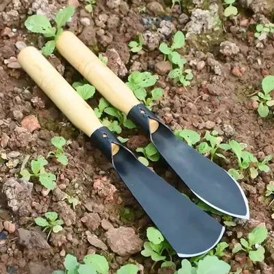 Zdjęcie produktu dla 2 sztuki Łopata do wykopywania dzikich warzyw Łopata do piasku na plaży Kielnia do sadzenia Kielnia ogrodowa Narzędzie Łopata do piasku Narzędzia ogrodowe, 33 cm