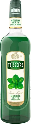 Produktbild von Teisseire - grüner Minzsirup - 1l