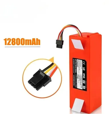 Image de Aspirateur-robot à batterie - Batterie de remplacement Li-ion 14,4 V 12800 mAh - compatible avec les modèles S50, S51, S55, S5 Max, S60, S65, S6