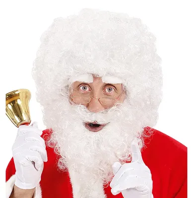Immagine prodotto di Parrucca di Babbo Natale con barba e sopracciglia