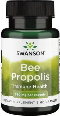 Produktbild von Bienenpropolis 550 mg 60 Kapseln Swanson Health Products