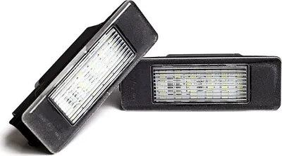 Obrázek produktu pro 2x LED PREMIUM osvětlení SPZ SMD pro Peugeot 3008 406 407 508 Expert