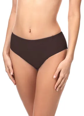 Produktbild von Merry Style Damen Bikini Slip 18 (Braun (8157), 42)