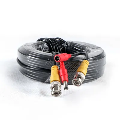 Produktbild von 32ft 10 m CCTV BNC Video -Stromkabel DVR Überwachungsüberwachungsüberwachungskameral -Kabel