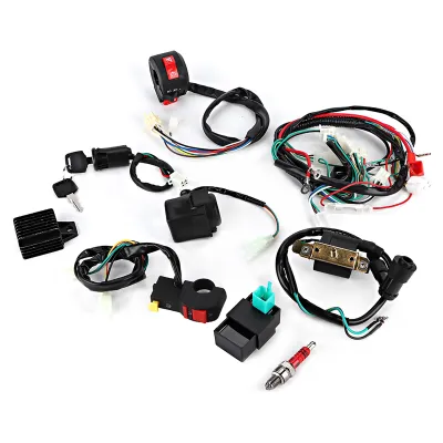 Obrázek produktu pro Kabelový svazek,Kabelový svazek pro čtyřkolky,Kabelový svazek pro jízdní kola,Cívka elektromagnetu,Usměrňovač,Sada kabelového svazku pro jízdní kola