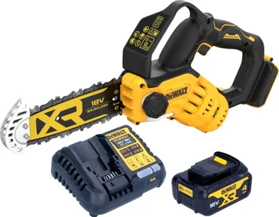 Produktbild von DeWalt DCMPS 520 M1 Akku Astsäge 18 V 20 cm Brushless + 1x Akku 4,0 Ah + Ladegerät