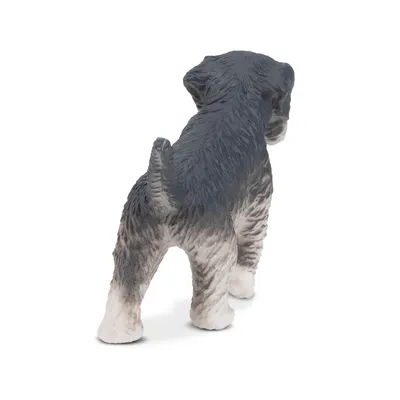 Produktbild von Toymany ML00162 Grauer Schnauzer Welpe 5,5 cm Haustiere