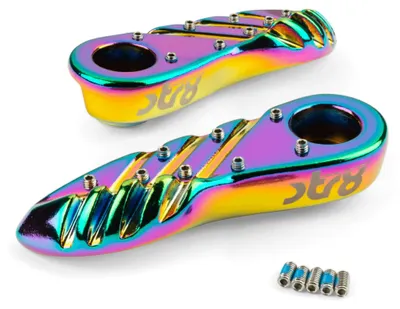 Productafbeelding van STR8 Neochrome voetsteunen voor Yamaha Bw's/Mbk Booster vanaf 2004