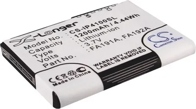 Produktbild von TECHTEK Akku Kompatibel mit [HP] iPAQ h4100, iPAQ h4135, iPAQ h4150, iPAQ h4155 Ersetzt 343110-001